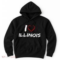 I Heart Illinois  Hoodie thumb 0