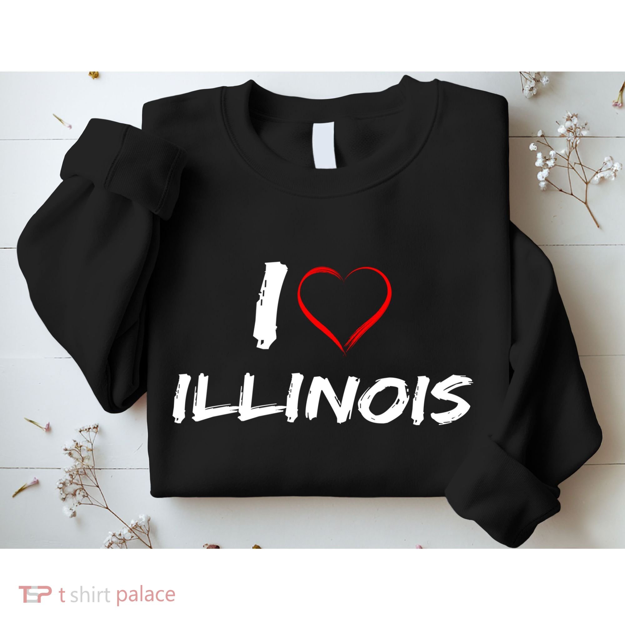 I Heart Illinois  Sweatshirt