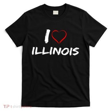 I Heart Illinois  T-Shirt
