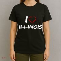I Heart Illinois  T-Shirt thumb 4
