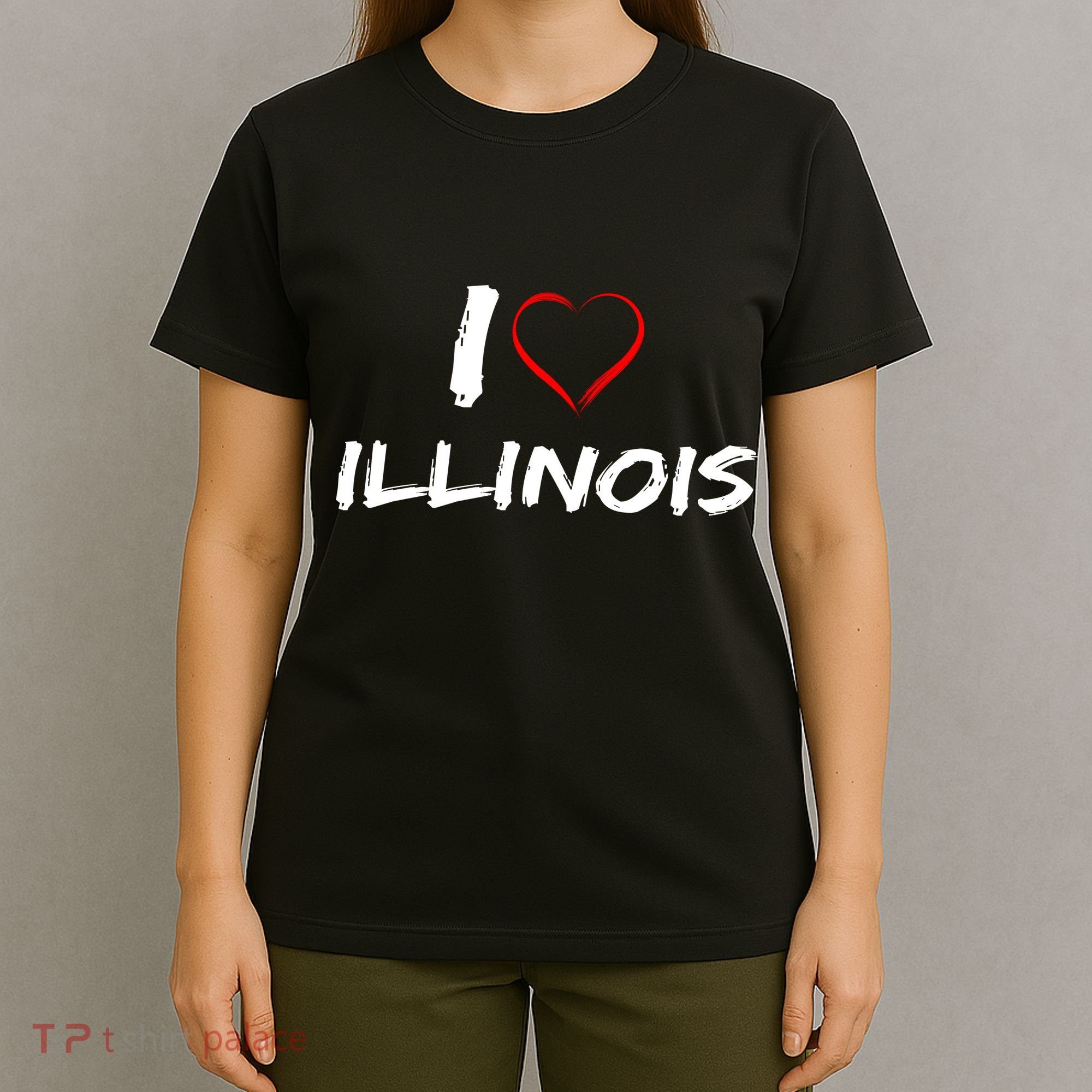 I Heart Illinois  T-Shirt