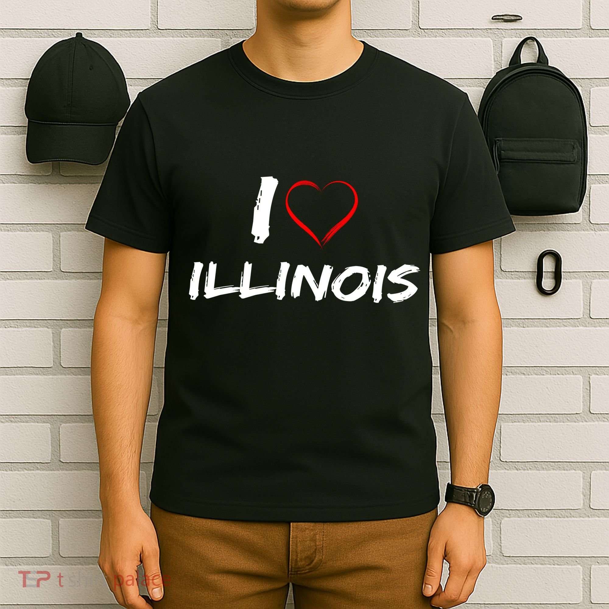 I Heart Illinois  T-Shirt