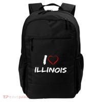 I Heart Illinois  Backpack thumb 0