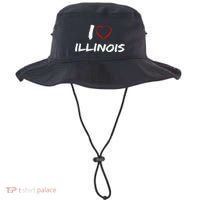 I Heart Illinois  Bucket Hat thumb 0