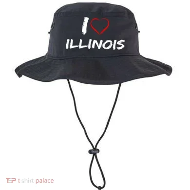 I Heart Illinois Bucket Hat