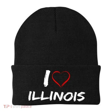 I Heart Illinois Beanie