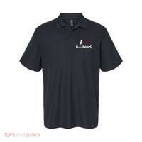 I Heart Illinois  Polo thumb 0