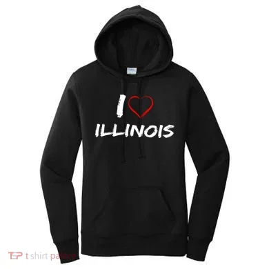 I Heart Illinois Women's Hoodie