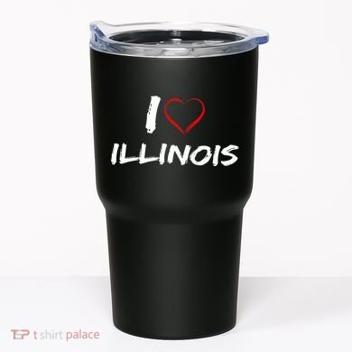 I Heart Illinois  Tumbler