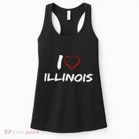 I Heart Illinois  Women's Tank Top thumb 0