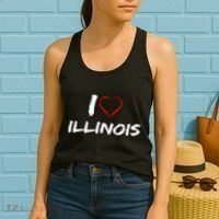 I Heart Illinois  Women's Tank Top thumb 2