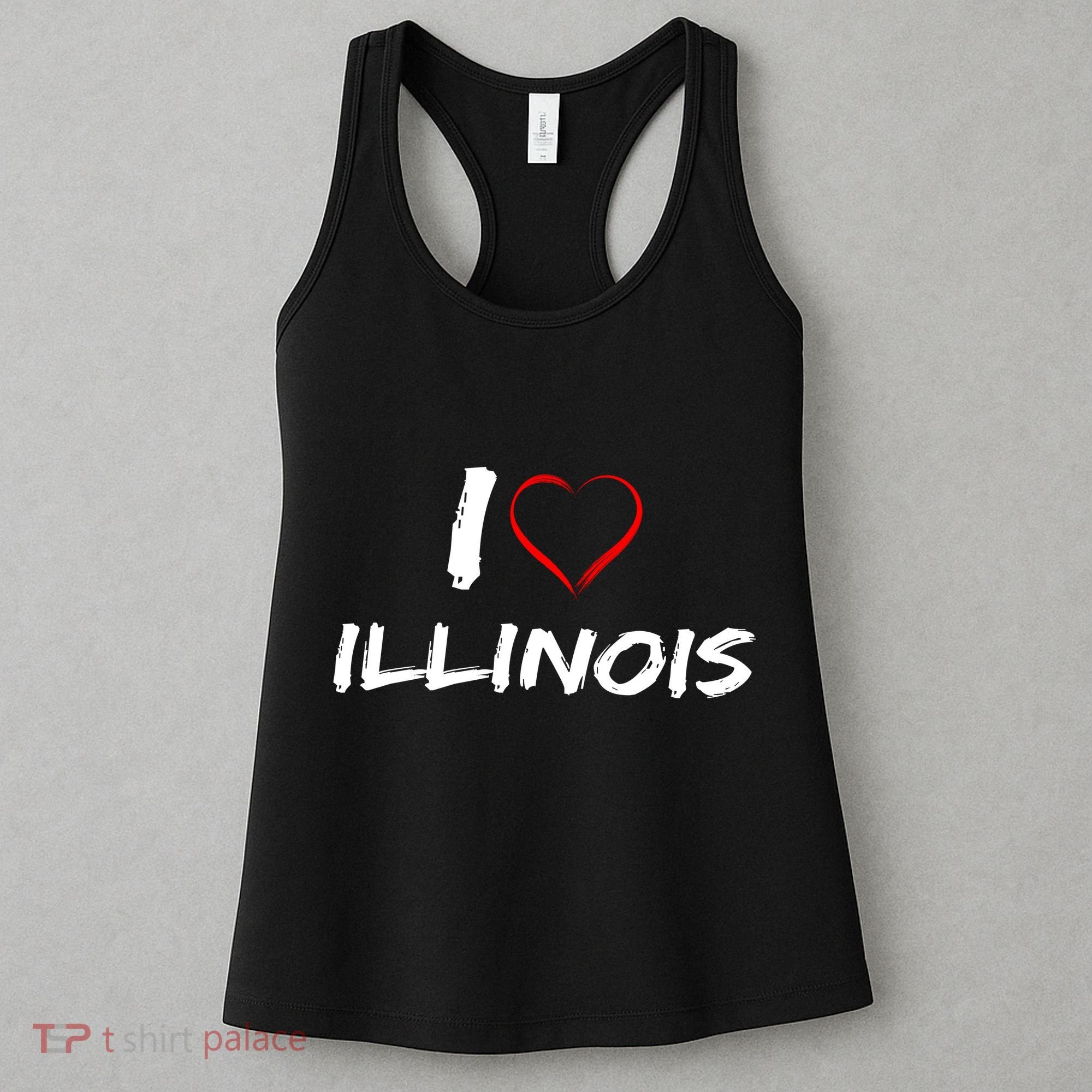 I Heart Illinois  Women's Tank Top