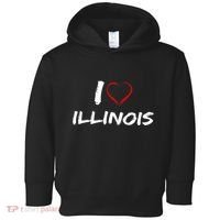 I Heart Illinois  Toddler Hoodie thumb 0