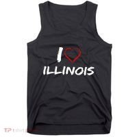 I Heart Illinois  Tank Top thumb 0