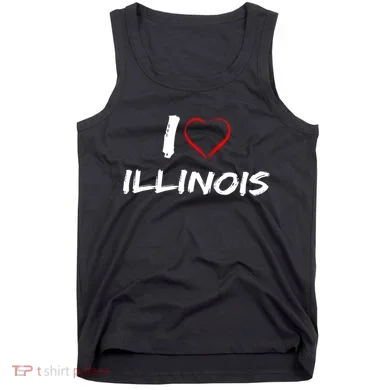 I Heart Illinois Tank Top