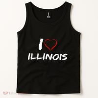 I Heart Illinois  Tank Top thumb 2