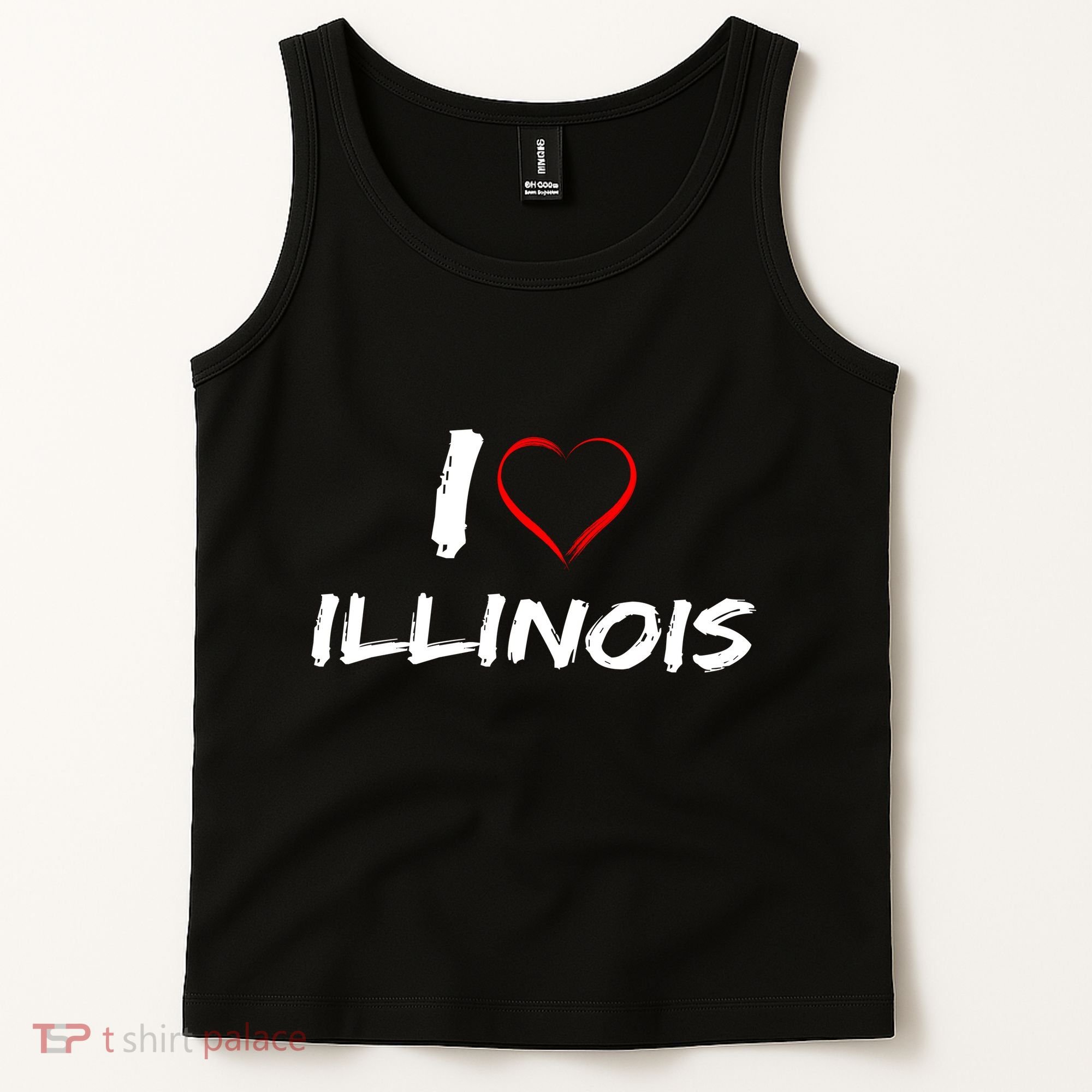I Heart Illinois  Tank Top