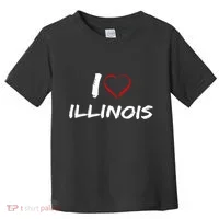 I Heart Illinois  Toddler T-Shirt thumb 0