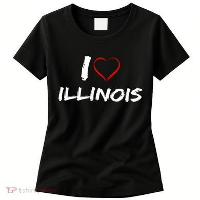 I Heart Illinois  Women's T-Shirt