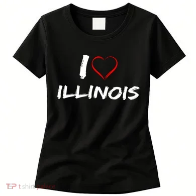 I Heart Illinois  Women's T-Shirt