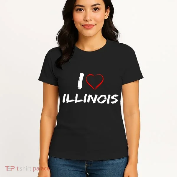 I Heart Illinois  Women's T-Shirt