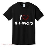 I Heart Illinois  Kids T-Shirt thumb 0
