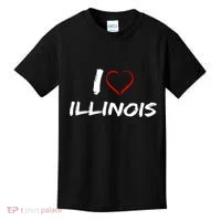 I Heart Illinois  Kids T-Shirt thumb 0