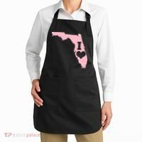 I Heart Love Florida State Apron thumb 2