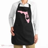 I Heart Love Florida State Apron thumb 2