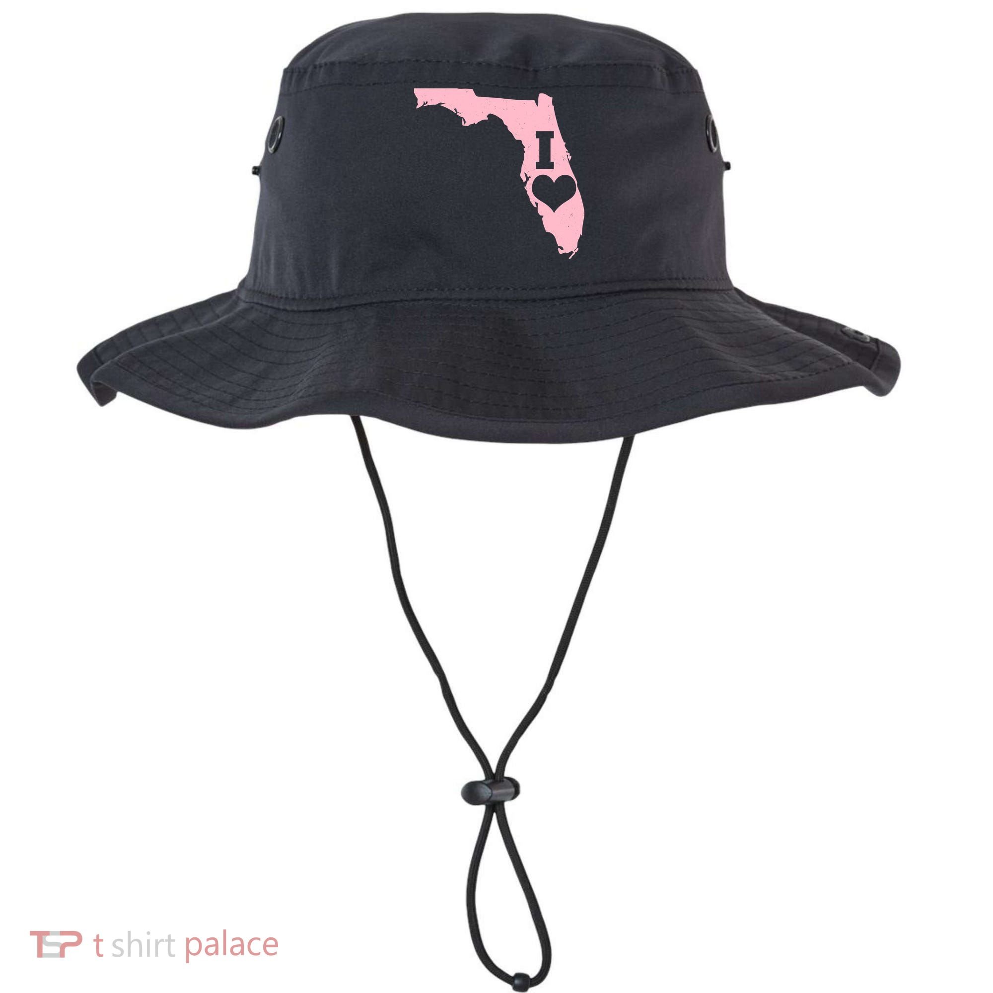 I Heart Love Florida State Bucket Hat