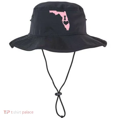 I Heart Love Florida State Bucket Hat