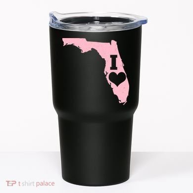 I Heart Love Florida State Tumbler
