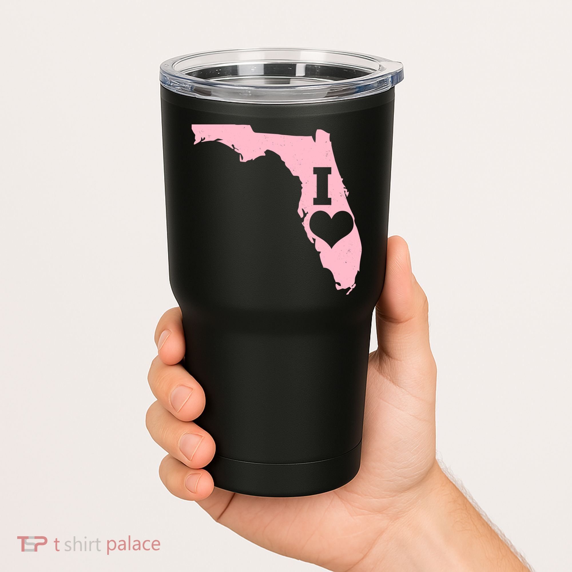 I Heart Love Florida State Tumbler