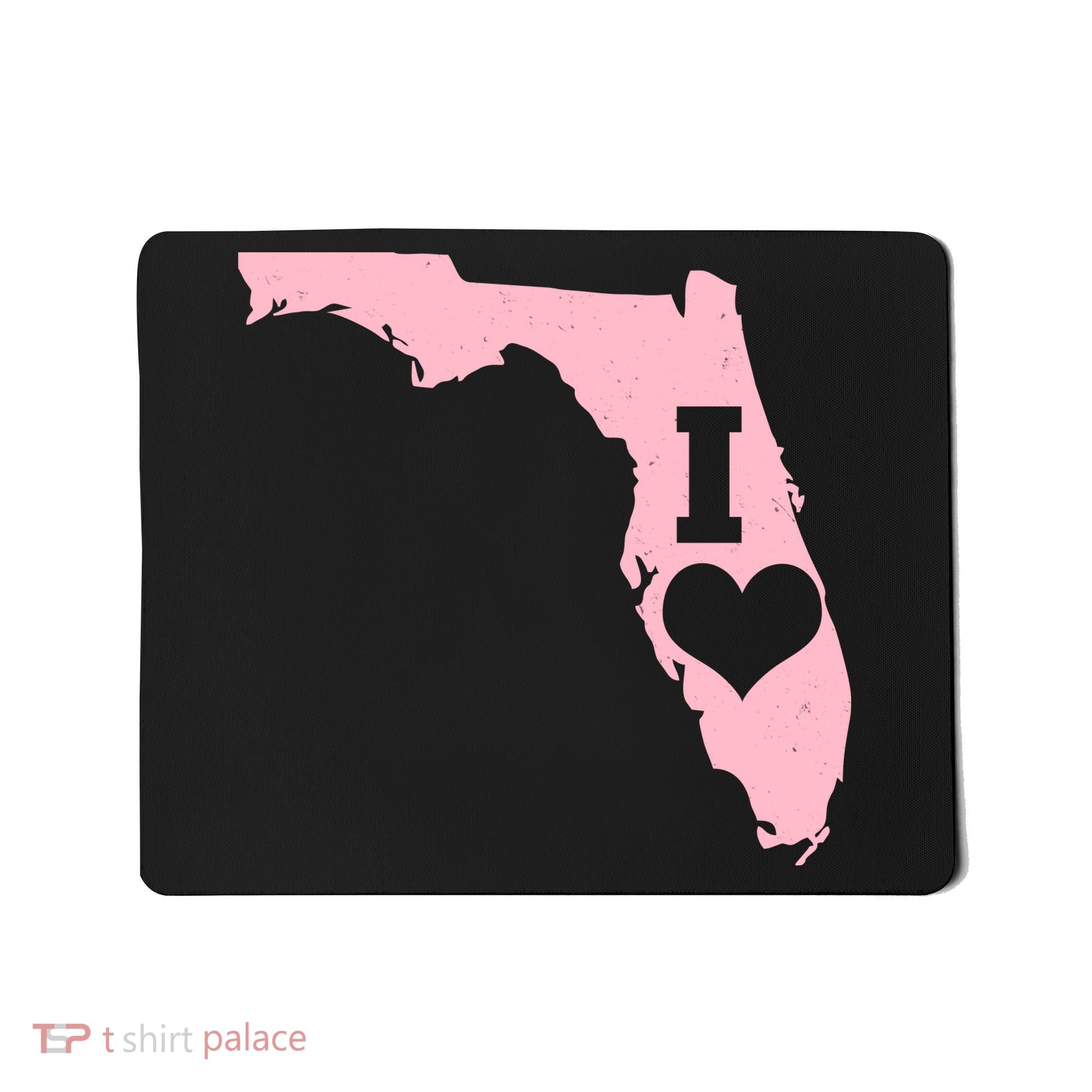 I Heart Love Florida State Mousepad