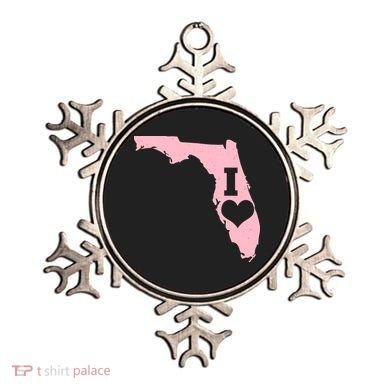 I Heart Love Florida State Ornament