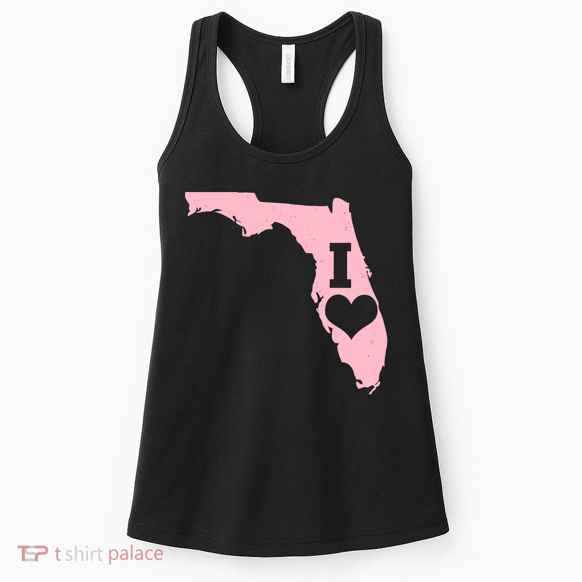 I Heart Love Florida State Women's Tank Top