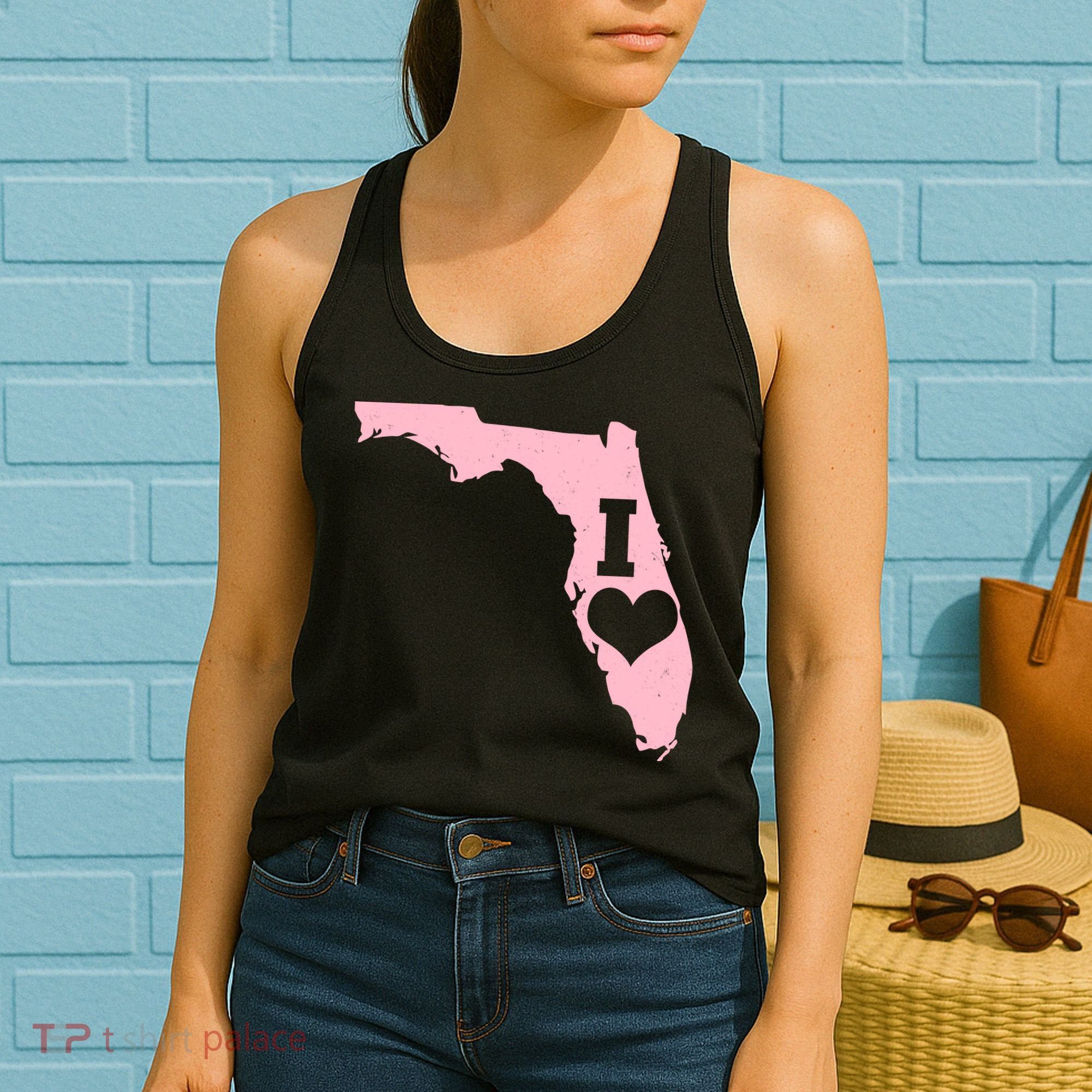 I Heart Love Florida State Women's Tank Top