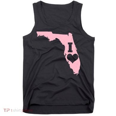 I Heart Love Florida State Tank Top