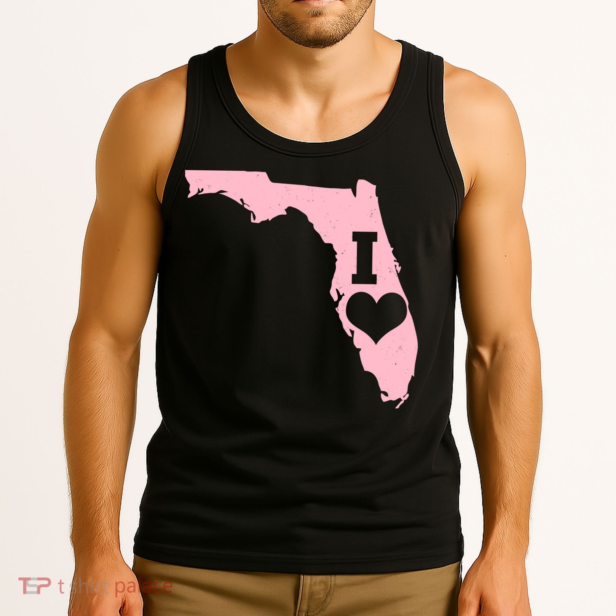 I Heart Love Florida State Tank Top