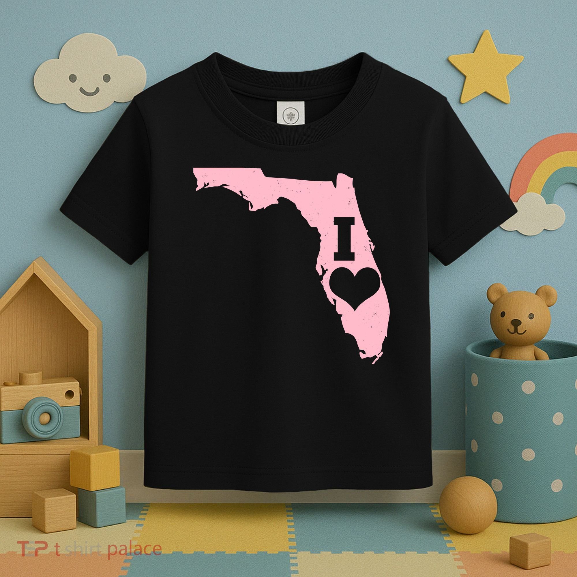 I Heart Love Florida State Toddler T-Shirt