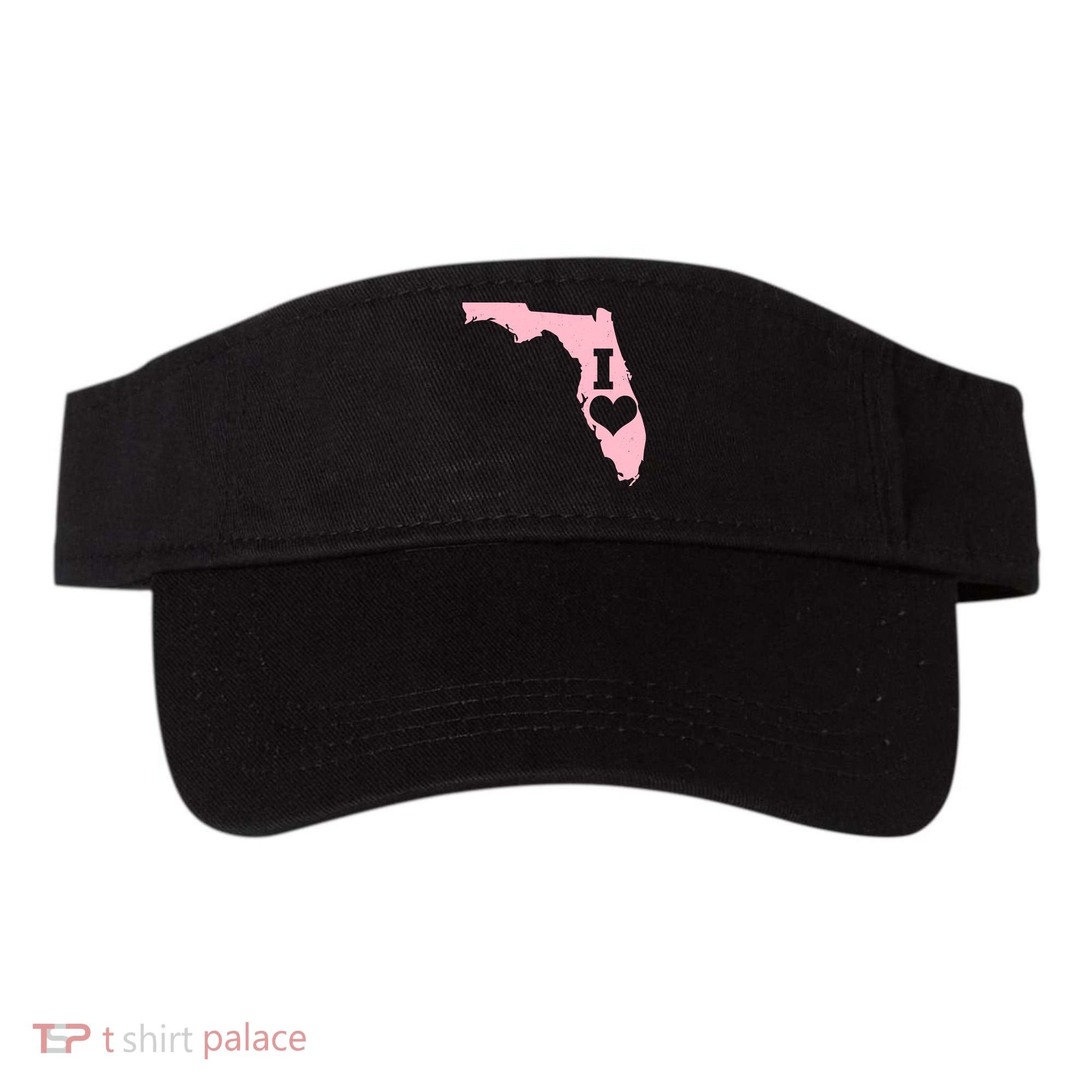 I Heart Love Florida State Visor