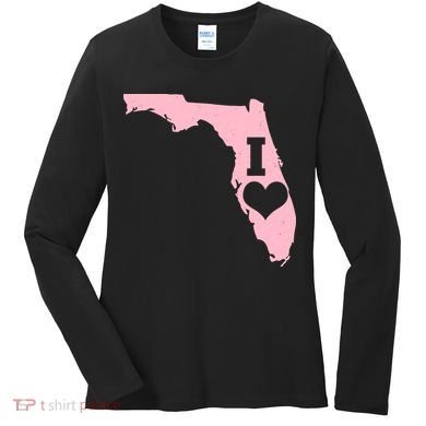 I Heart Love Florida State Women's Long Sleeve Shirt