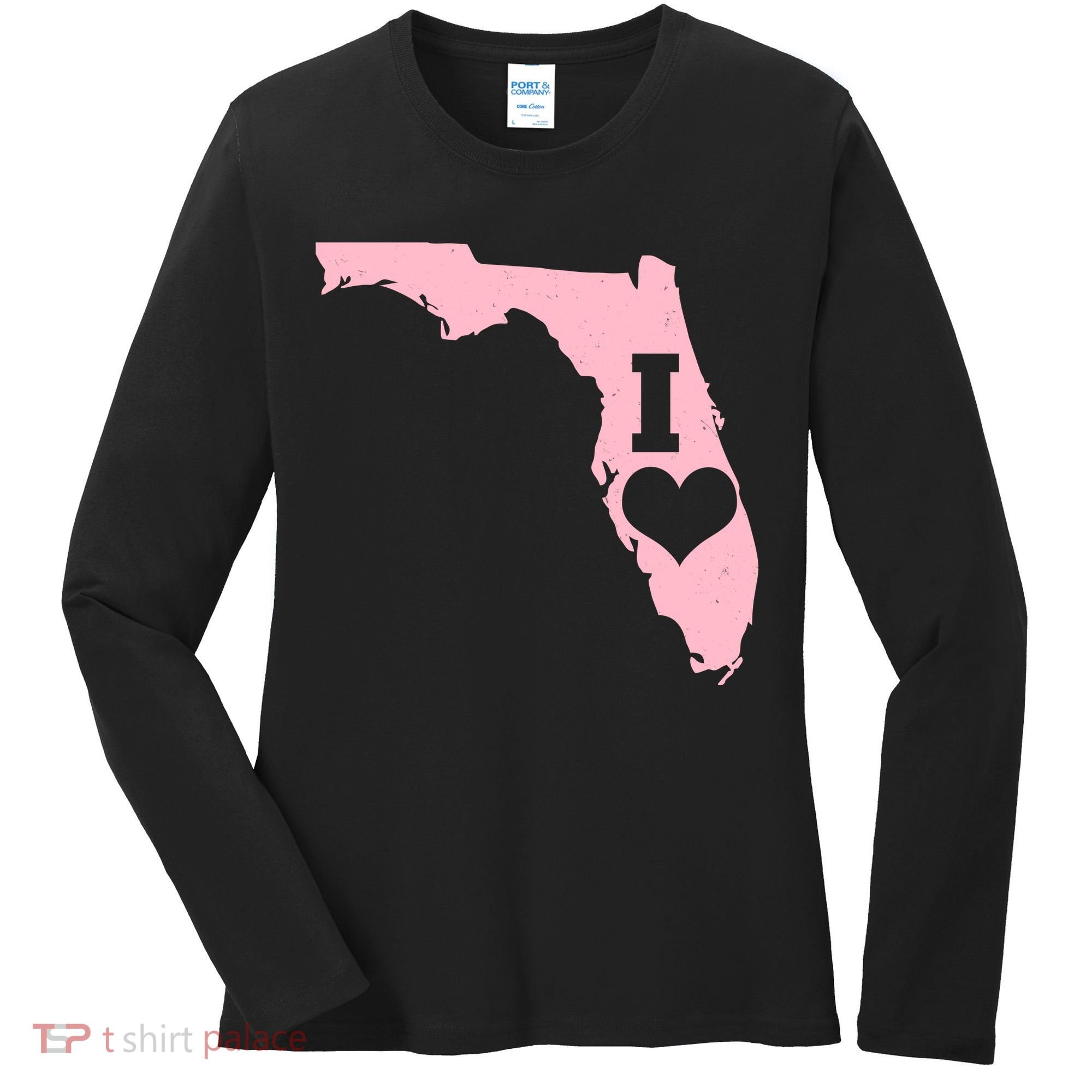 I Heart Love Florida State Women's Long Sleeve Shirt