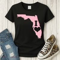 I Heart Love Florida State Women's T-Shirt thumb 3