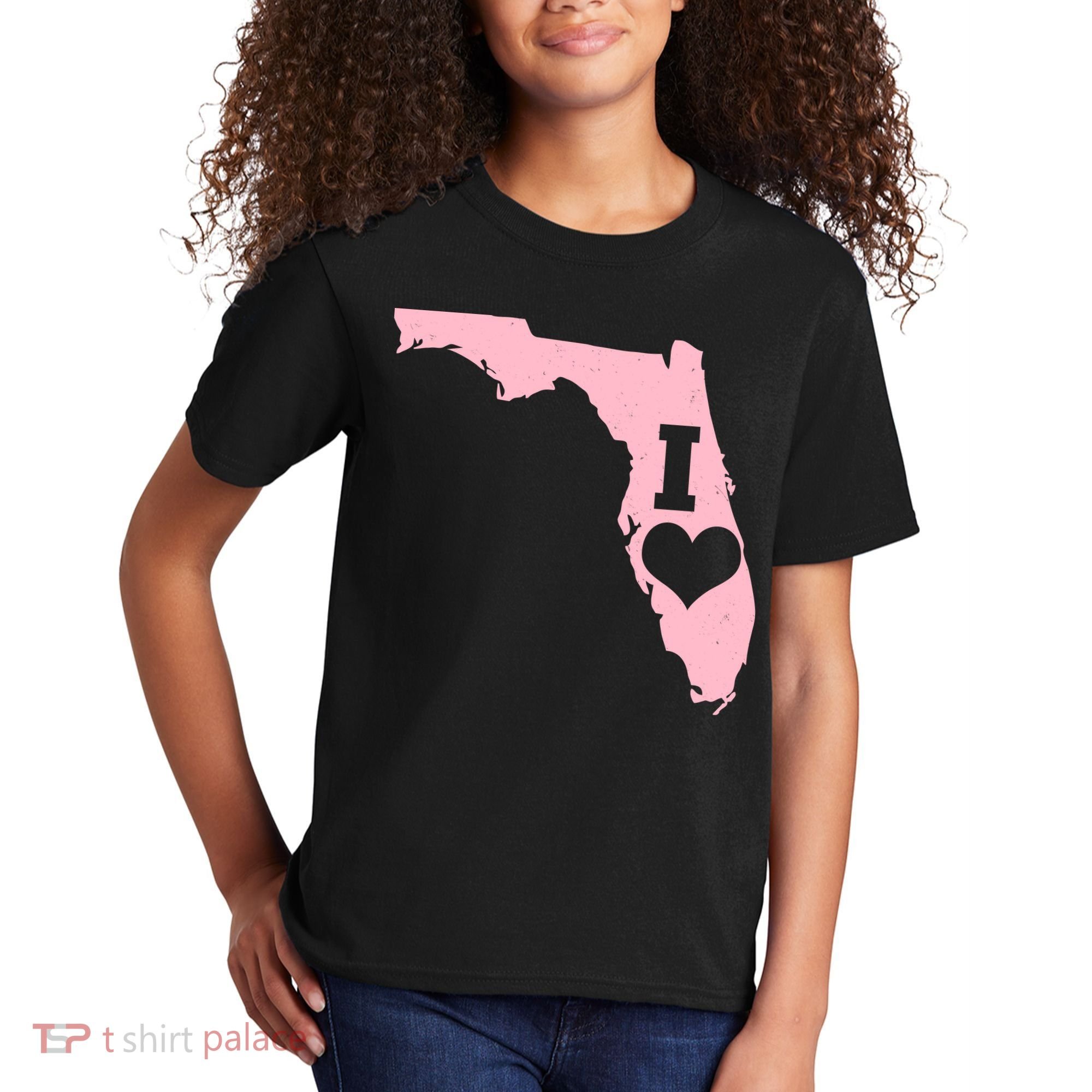 I Heart Love Florida State Kids T-Shirt
