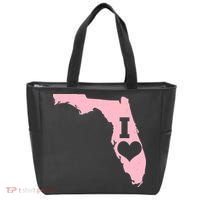 I Heart Love Florida State Tote Bag thumb 0