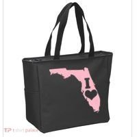 I Heart Love Florida State Tote Bag thumb 2
