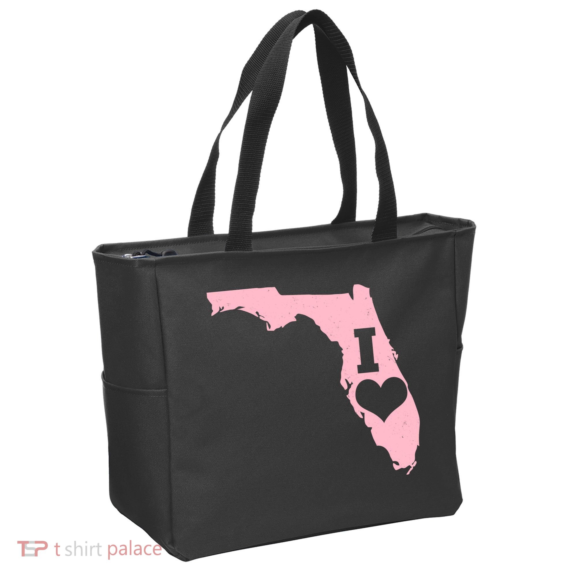 I Heart Love Florida State Tote Bag