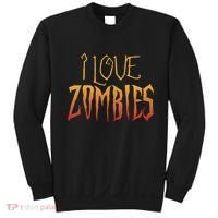 I Heart love Zombies Sweatshirt thumb 0