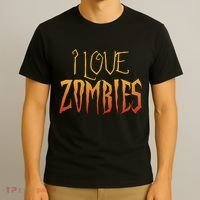 I Heart love Zombies T-Shirt thumb 3